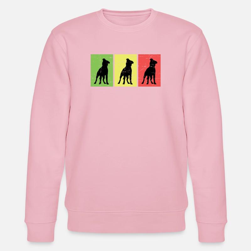 Hundehalter - Stanley/Stella Unisex Bio-Sweatshirt CHANGER  - Hellrosa