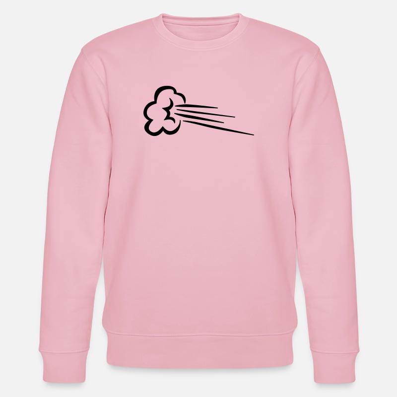 Comic Effect Speed - Stanley/Stella CHANGER Unisex Organic Sweatshirt - cotton pink