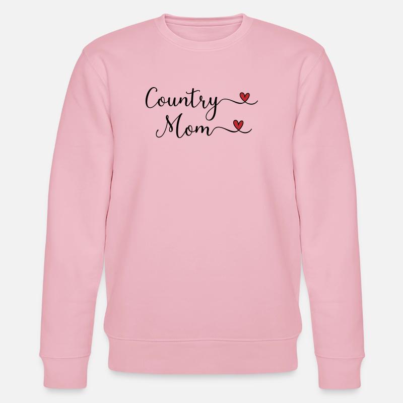 Maman de campagne - Sweat bio CHANGER Stanley/Stella Unisexe - rose pâle