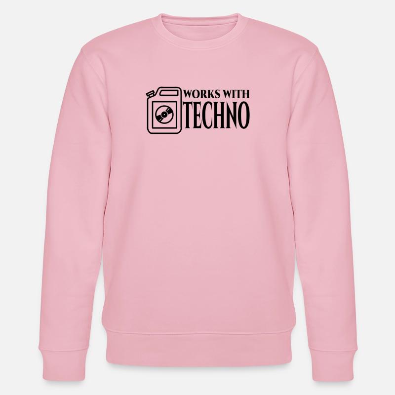Techno - Stanley/Stella Unisex Bio-Sweatshirt CHANGER  - Hellrosa