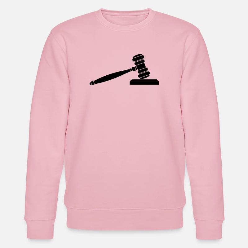Geschirrhammer Logo - Stanley/Stella Unisex Bio-Sweatshirt CHANGER  - Hellrosa