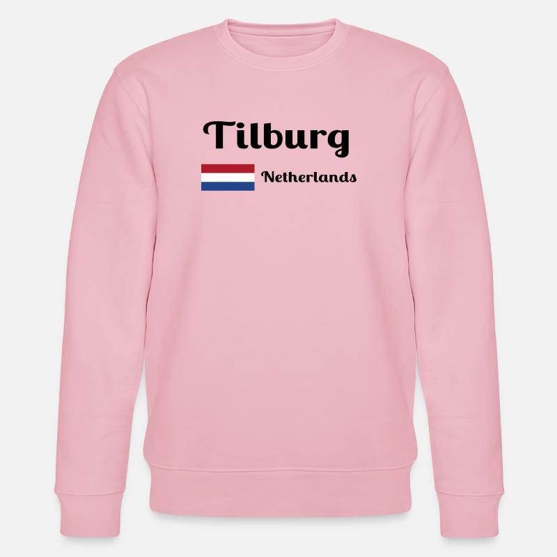 Tilburg, Pays-Bas- Imprimés élégants - Sweat bio CHANGER Stanley/Stella Unisexe - rose pâle