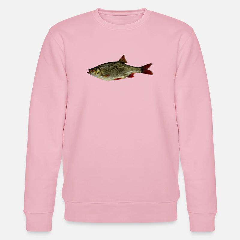 Rotfeder - Stanley/Stella Unisex Bio-Sweatshirt CHANGER  - Hellrosa