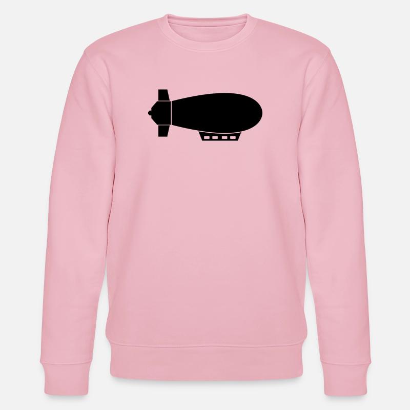 Dirigeable - Sweat bio CHANGER Stanley/Stella Unisexe - rose pâle