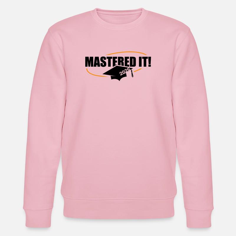 Master 2026 Diplôme - Sweat bio CHANGER Stanley/Stella Unisexe - rose pâle
