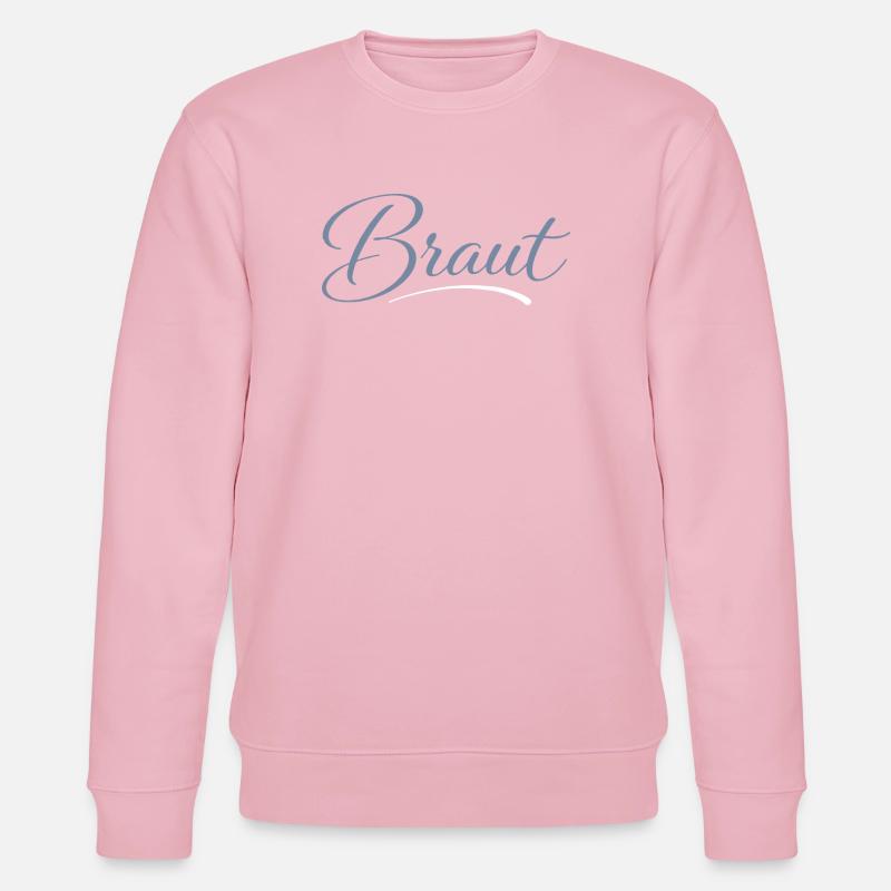 Braut - Stanley/Stella Unisex Bio-Sweatshirt CHANGER  - Hellrosa