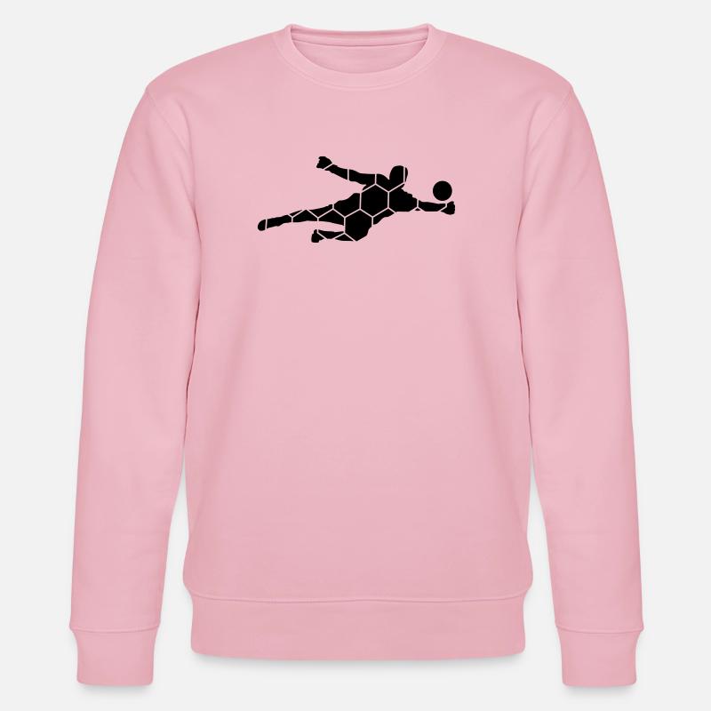 Fußball - Stanley/Stella Unisex Bio-Sweatshirt CHANGER  - Hellrosa