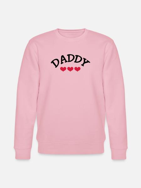 Daddy - Stanley/Stella CHANGER Unisex Organic Sweatshirt - cotton pink