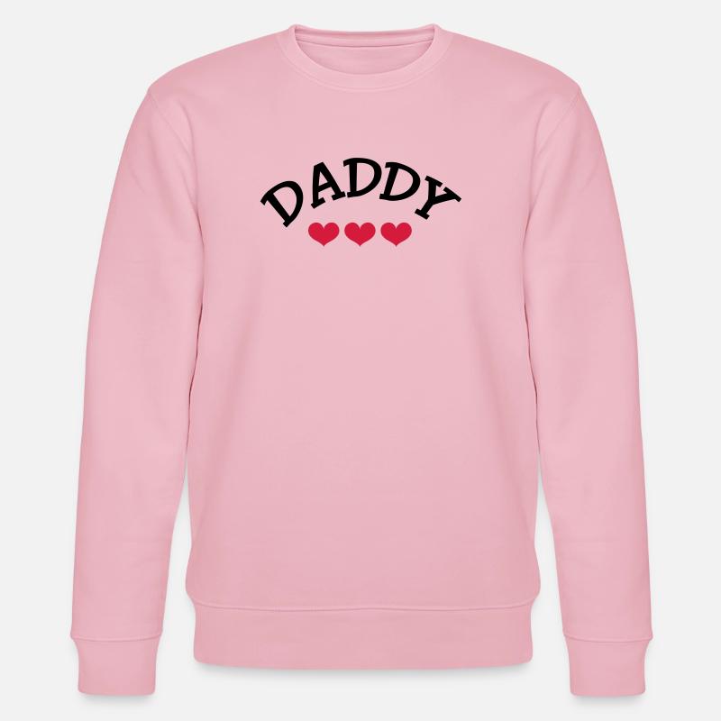 Daddy - Stanley/Stella CHANGER Unisex Organic Sweatshirt - cotton pink