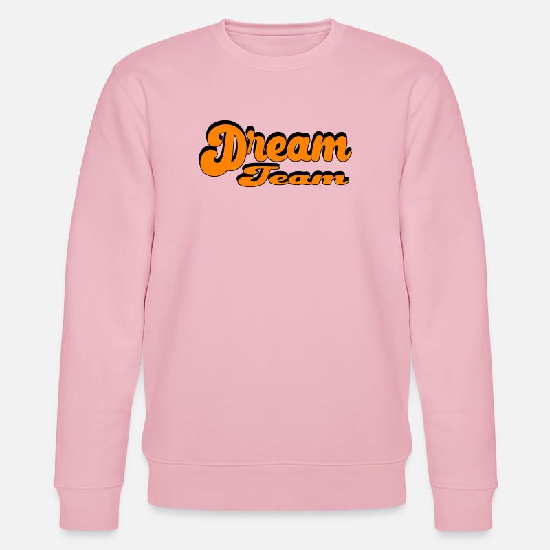 Dream Team Retro Style Design - Sweat bio CHANGER Stanley/Stella Unisexe - rose pâle