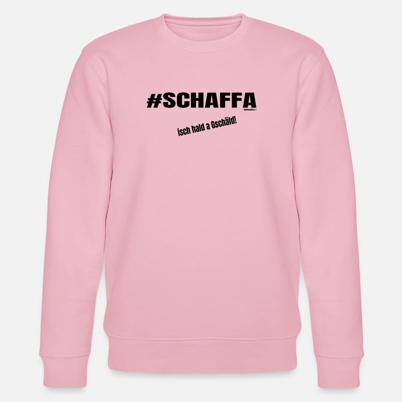 Le travail reste le travail - Sweat bio CHANGER Stanley/Stella Unisexe - rose pâle