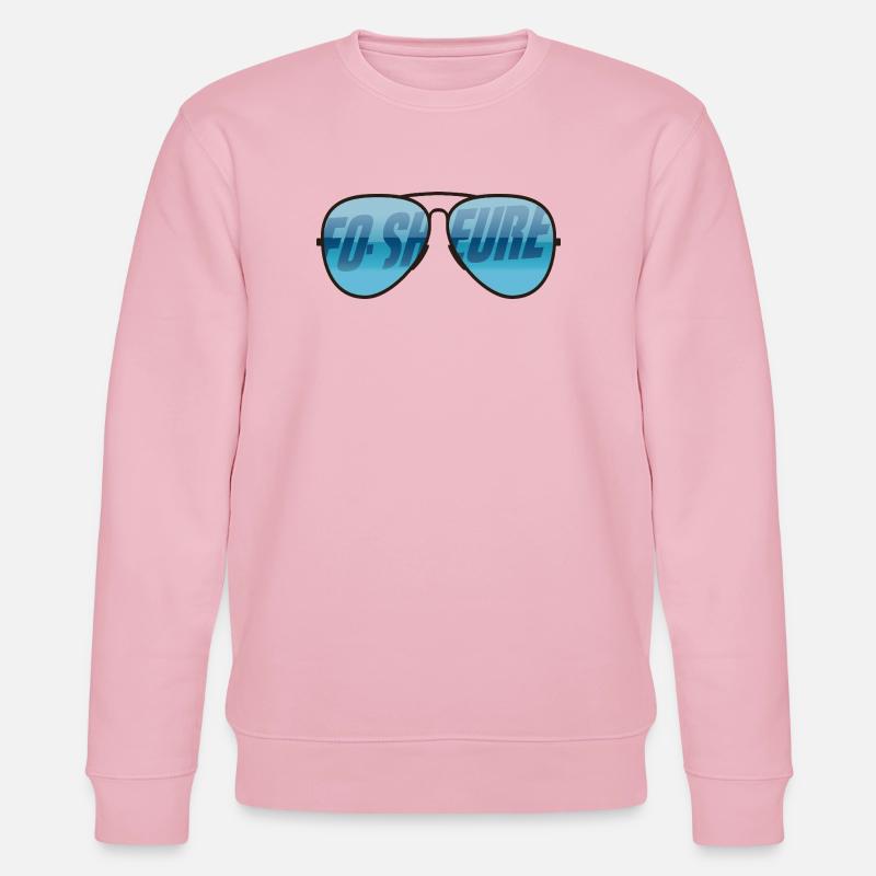 FO-SHEURE - Stanley/Stella Unisex Bio-Sweatshirt CHANGER  - Hellrosa