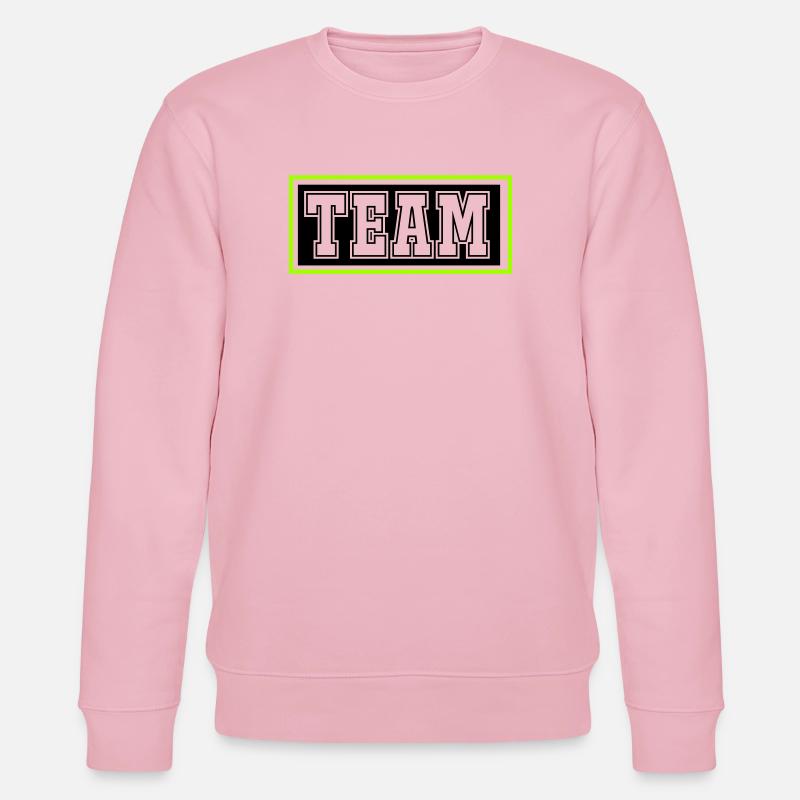 Équipe - Sweat bio CHANGER Stanley/Stella Unisexe - rose pâle