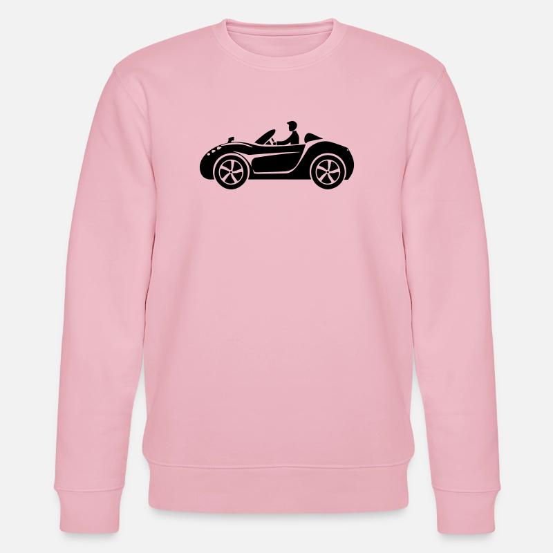 Voiture décapotable - Sweat bio CHANGER Stanley/Stella Unisexe - rose pâle