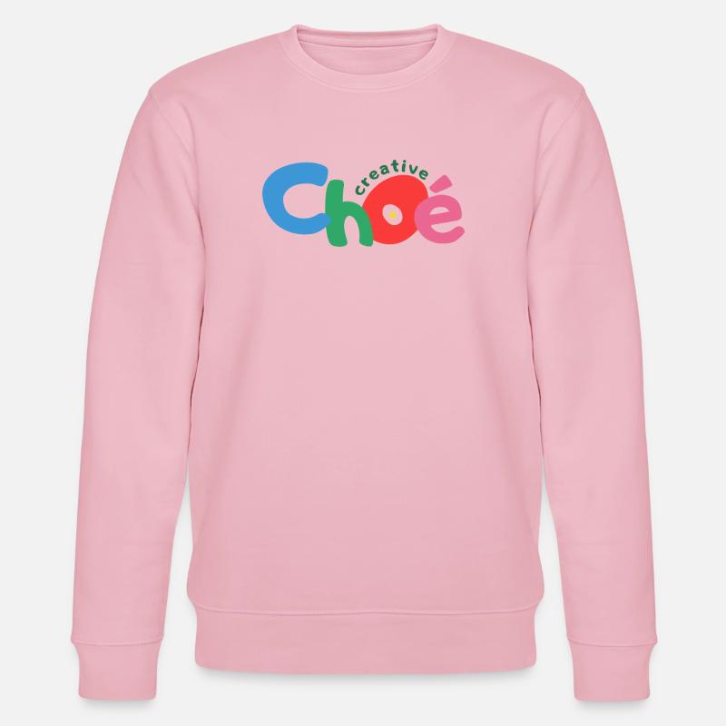 Choe Creative Text - Stanley/Stella CHANGER Unisex Organic Sweatshirt - cotton pink