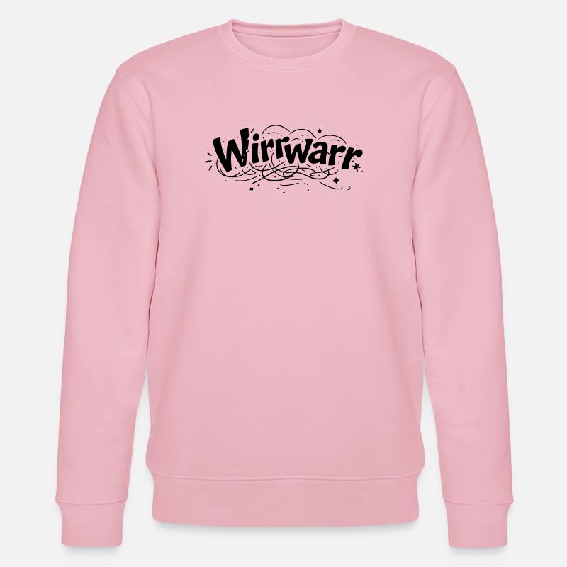 Wirrwarr - Stanley/Stella Unisex Bio-Sweatshirt CHANGER  - Hellrosa