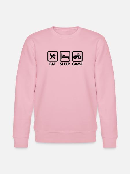 eat_sleep_game - Sweat bio CHANGER Stanley/Stella Unisexe - rose pâle