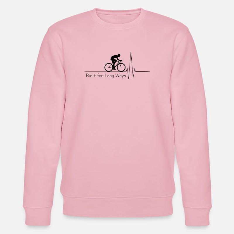 Built for Long Ways - Stanley/Stella Unisex Bio-Sweatshirt CHANGER  - Hellrosa