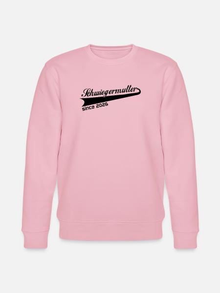 schwiegermutter 2026, beste schwiegermutter ever - Stanley/Stella Unisex Bio-Sweatshirt CHANGER - Hellrosa