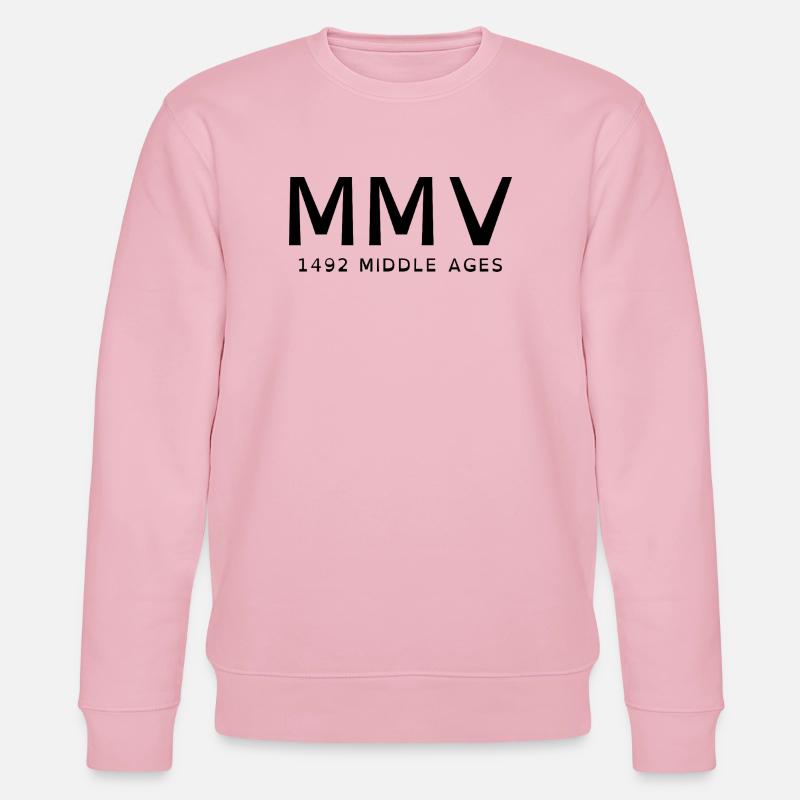 2005_LINE_black - Sweat bio CHANGER Stanley/Stella Unisexe - rose pâle