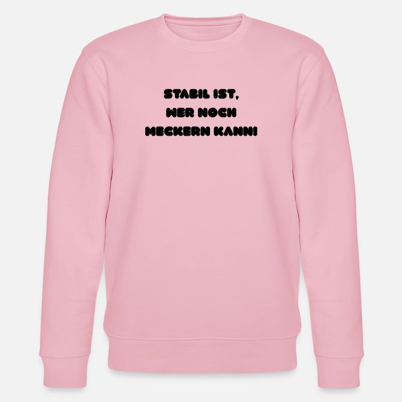 Stabil - Stanley/Stella Unisex Bio-Sweatshirt CHANGER  - Hellrosa
