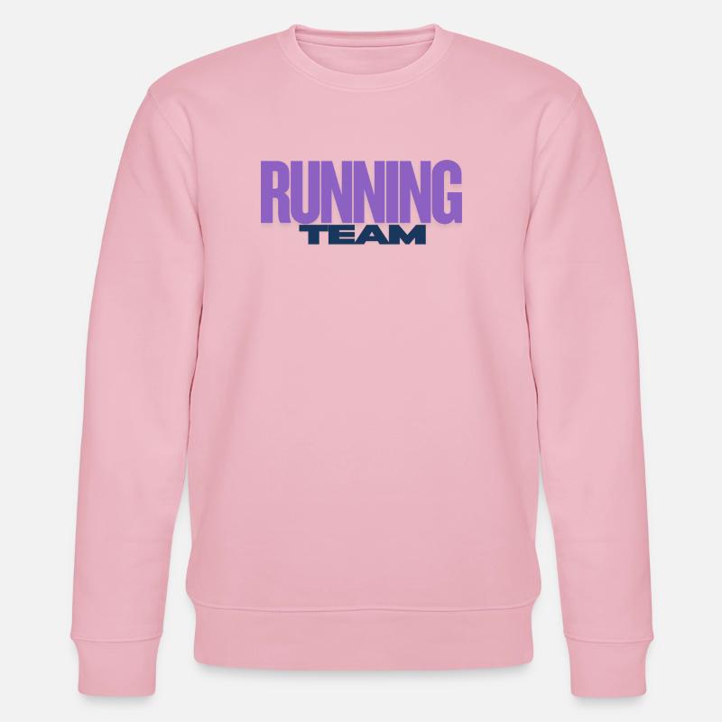 Running Team - Stanley/Stella Unisex Bio-Sweatshirt CHANGER  - Hellrosa