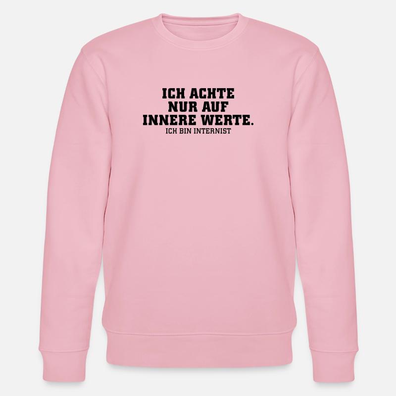 Internist - Stanley/Stella Unisex Bio-Sweatshirt CHANGER  - Hellrosa