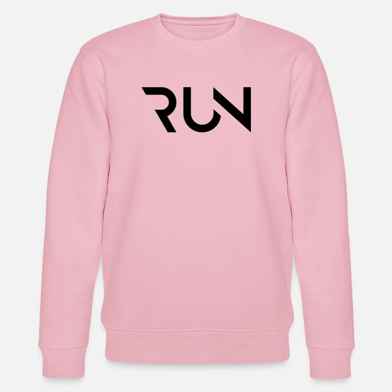 COURIR - Sweat bio CHANGER Stanley/Stella Unisexe - rose pâle