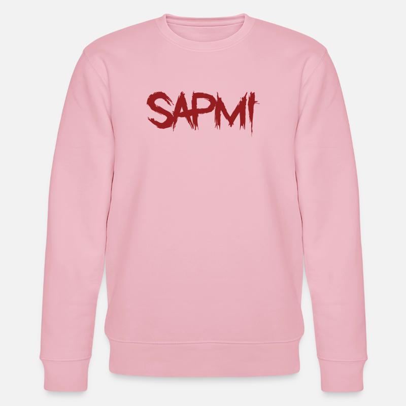 Sapmi - Stanley/Stella Unisex Bio-Sweatshirt CHANGER  - Hellrosa