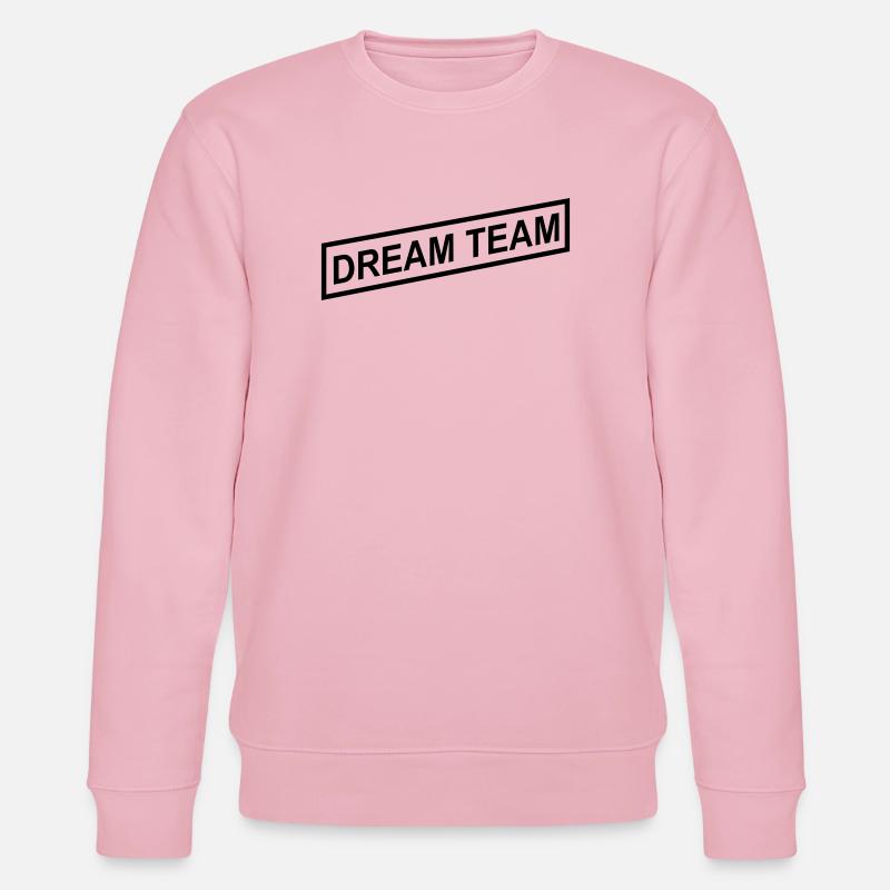Dream Team - Stanley/Stella Unisex Bio-Sweatshirt CHANGER  - Hellrosa