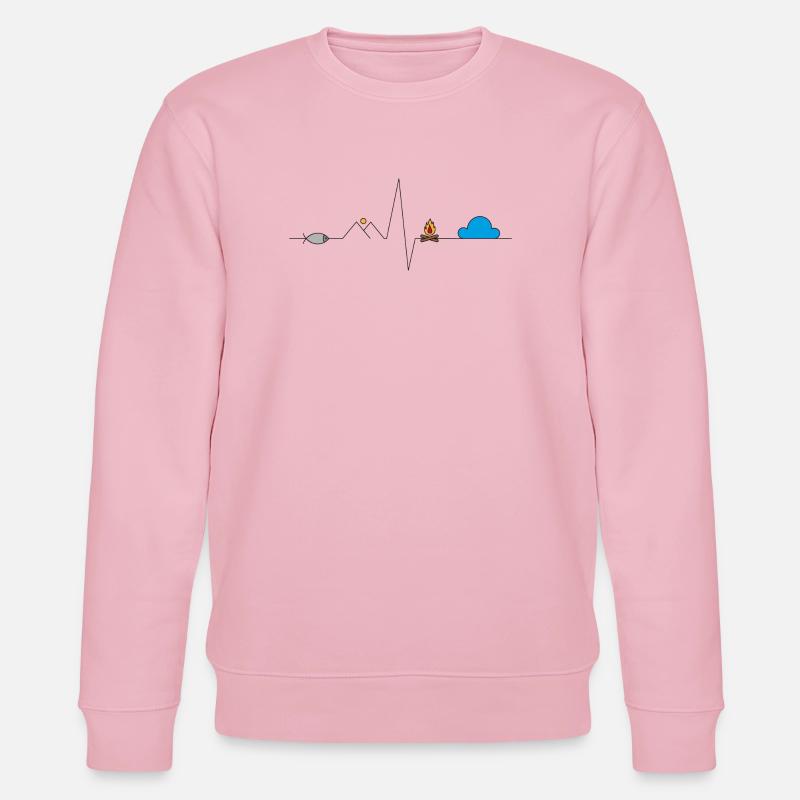 Adventure - Stanley/Stella CHANGER Unisex Organic Sweatshirt - cotton pink