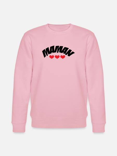 Mom / Mother's Day - Stanley/Stella CHANGER Unisex Organic Sweatshirt - cotton pink