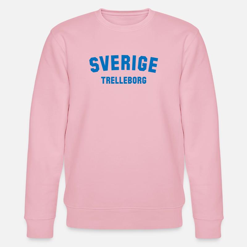 TRELLEBORG Suède Schweden - Sweat bio CHANGER Stanley/Stella Unisexe - rose pâle
