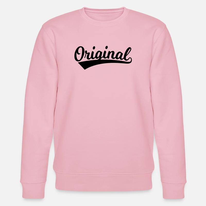 Original Schriftzug - Stanley/Stella Unisex Bio-Sweatshirt CHANGER  - Hellrosa
