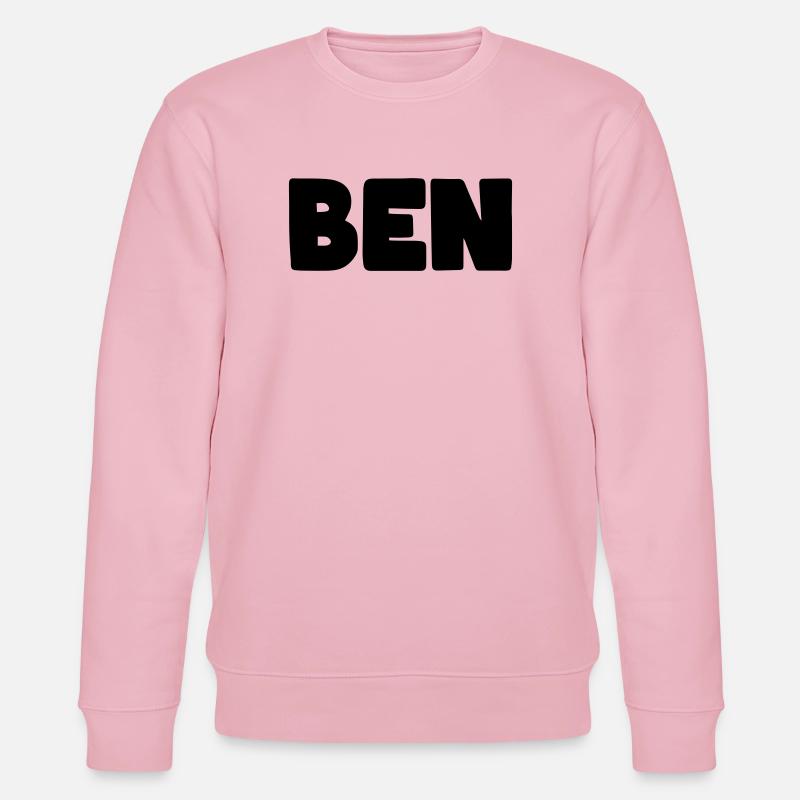 Nom Ben - Sweat bio CHANGER Stanley/Stella Unisexe - rose pâle
