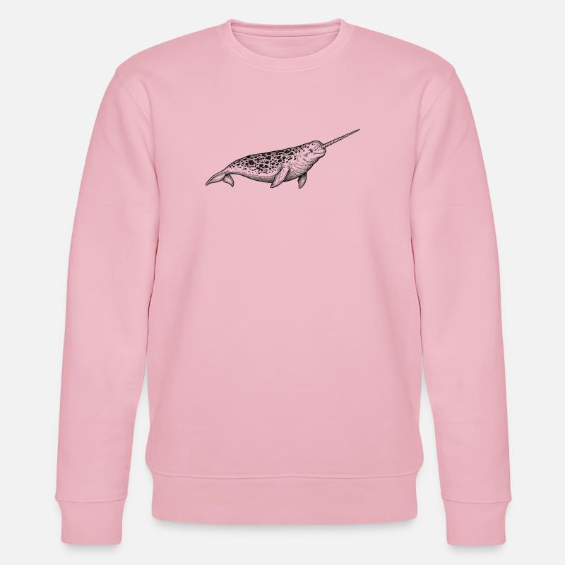 Narrwal - Stanley/Stella Unisex Bio-Sweatshirt CHANGER - Hellrosa