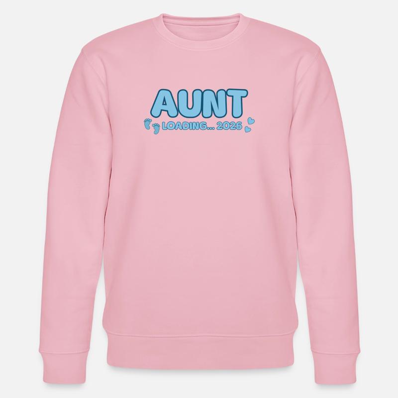 Aunt Loading 2026 - Stanley/Stella CHANGER Unisex Organic Sweatshirt - cotton pink