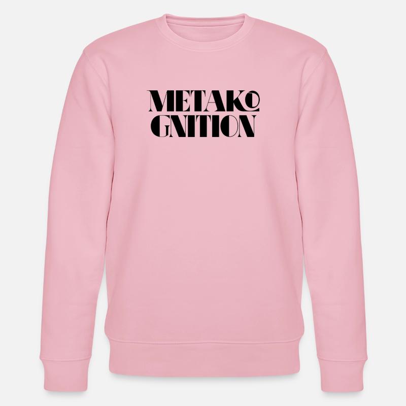 MétaCognition - Sweat bio CHANGER Stanley/Stella Unisexe - rose pâle