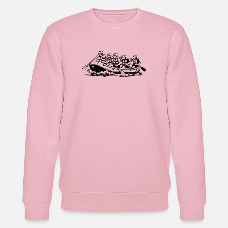 rafting - Sweat bio CHANGER Stanley/Stella Unisexe - rose pâle