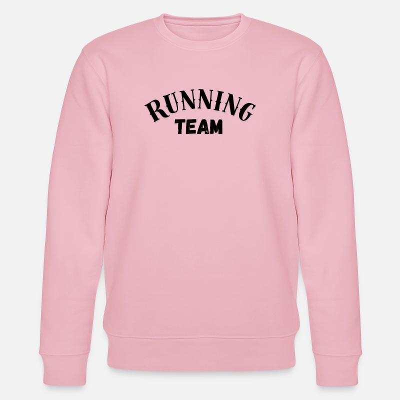 Équipe de course - Sweat bio CHANGER Stanley/Stella Unisexe - rose pâle