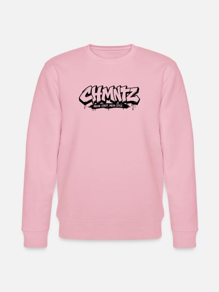 Chemnitz City Graffiti Style - Stanley/Stella Unisex Bio-Sweatshirt CHANGER  - Hellrosa