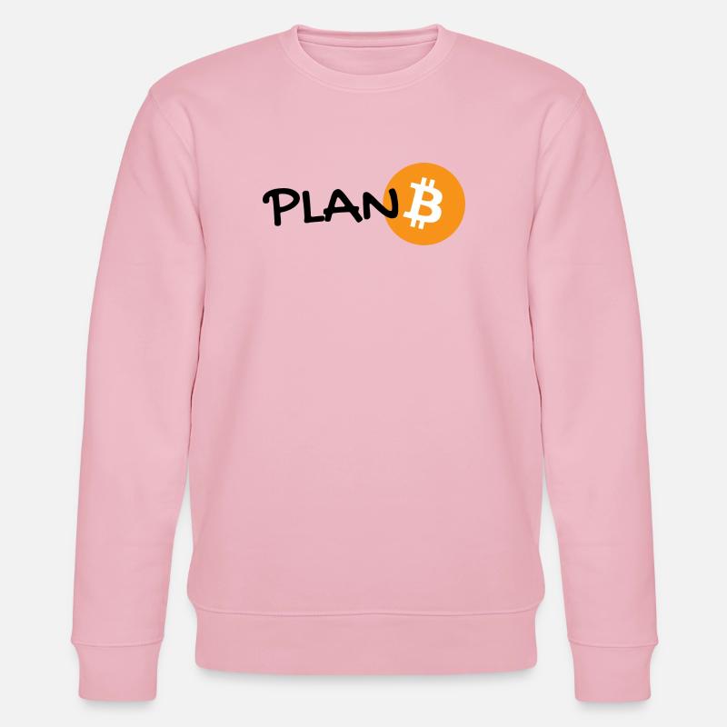 plan B - bitcoin Plan Bitcoin - Hoodl - Sweat bio CHANGER Stanley/Stella Unisexe - rose pâle