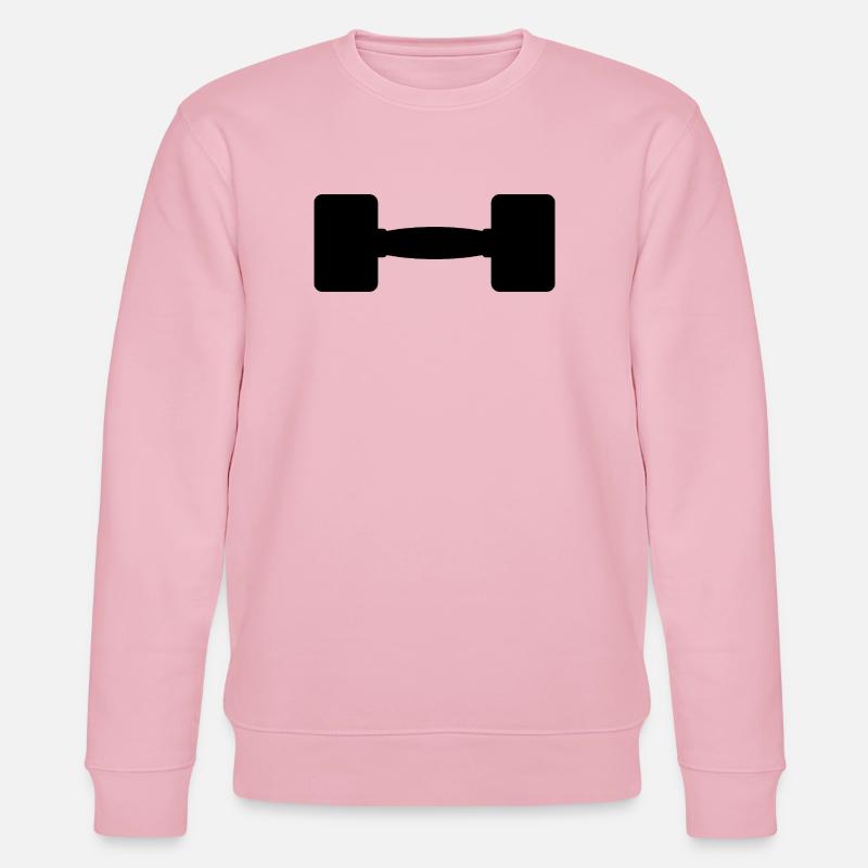 Hantel - Stanley/Stella Unisex Bio-Sweatshirt CHANGER  - Hellrosa