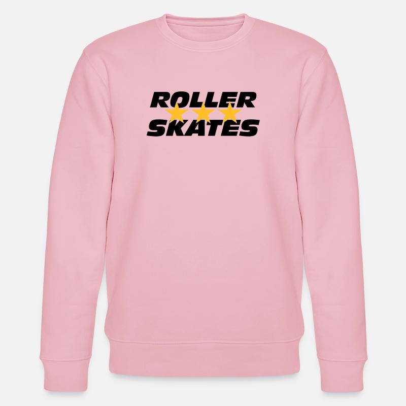 Roller Skates - Sweat bio CHANGER Stanley/Stella Unisexe - rose pâle