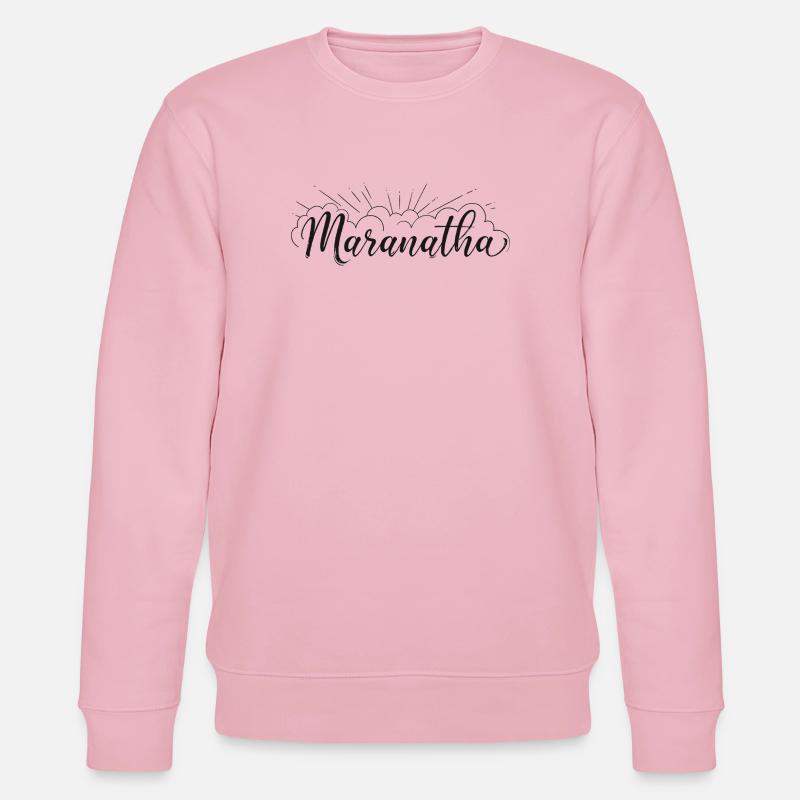 Maranatha - Stanley/Stella Unisex Bio-Sweatshirt CHANGER  - Hellrosa