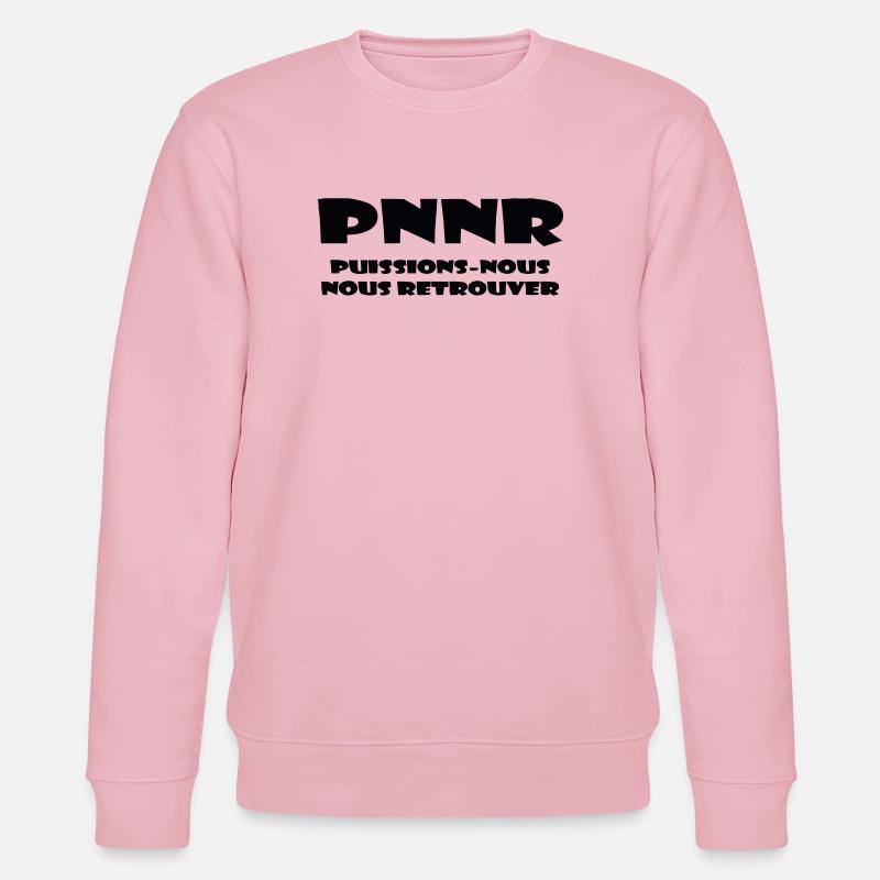 Design Graphique Abstrait - Sweat bio CHANGER Stanley/Stella Unisexe - rose pâle