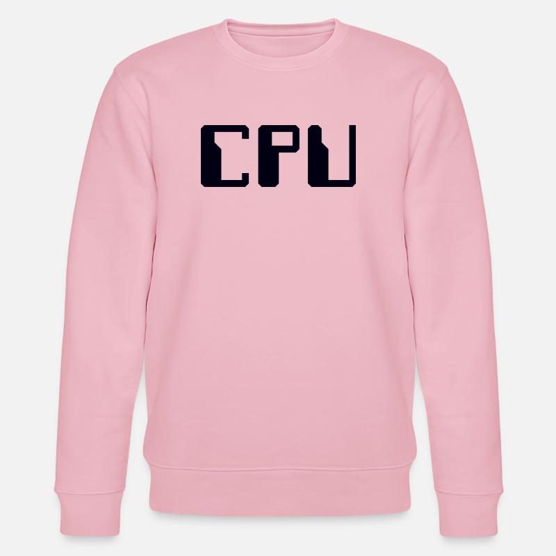 CPU Speicher - Stanley/Stella Unisex Bio-Sweatshirt CHANGER  - Hellrosa