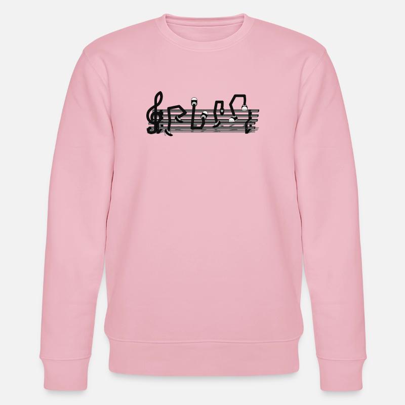 GIB DIE NOTE - Stanley/Stella Unisex Bio-Sweatshirt CHANGER  - Hellrosa