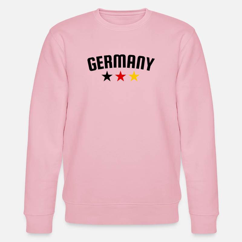 Germany 3 Star Design EN - Stanley/Stella CHANGER Unisex Organic Sweatshirt - cotton pink