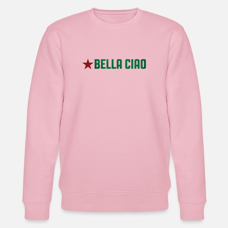 Partisanengesang - Stanley/Stella Unisex Bio-Sweatshirt CHANGER  - Hellrosa